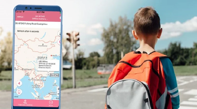 Kids sales location tracker